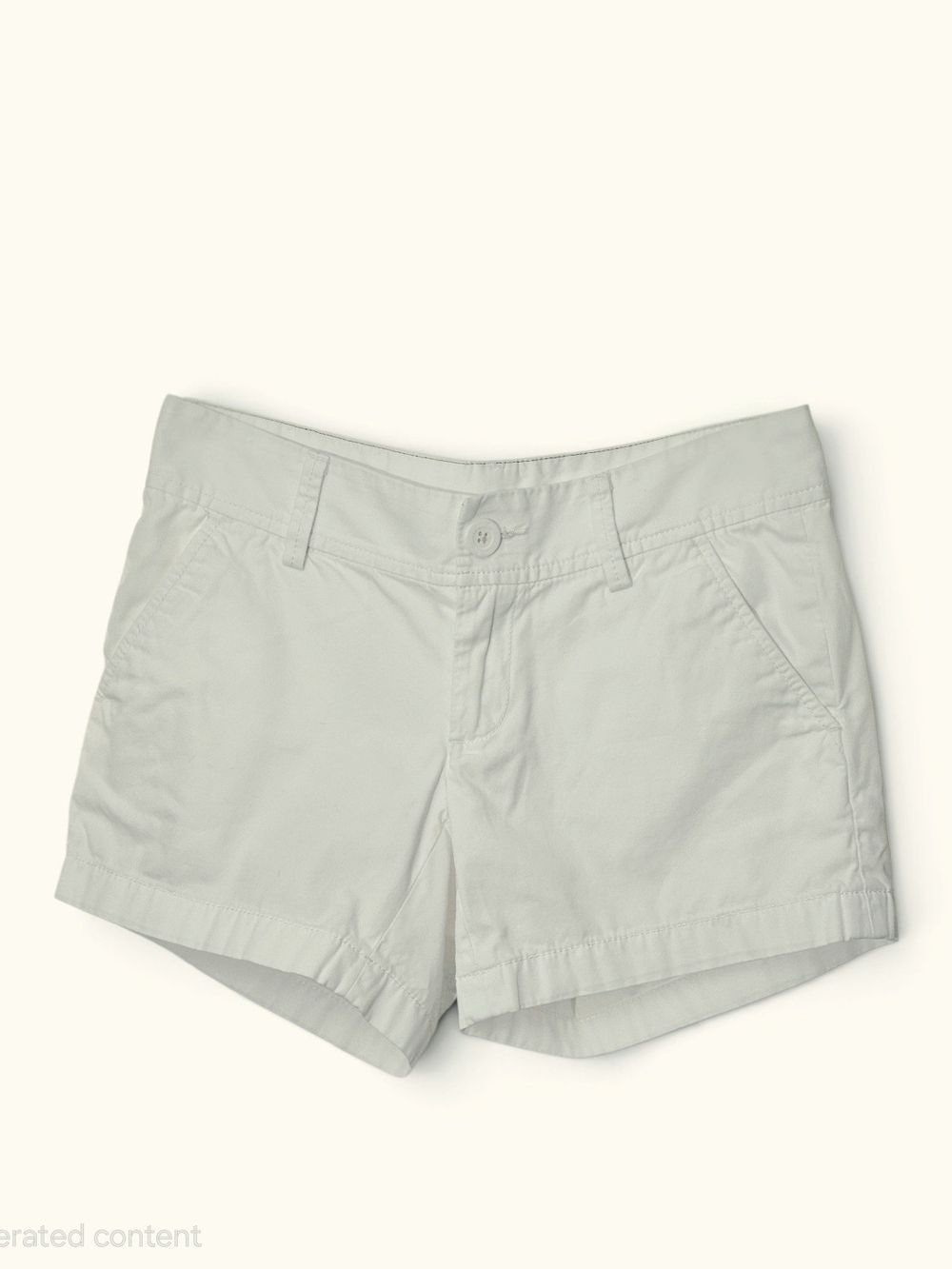 Lilly Pulitzer Callahan Shorts Resort White Twill Size 2 P2P 15"